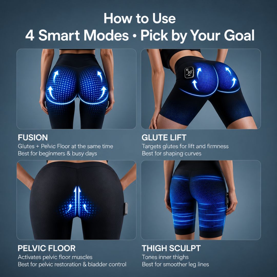 Pulsera - 4-mode EMS sculpting short