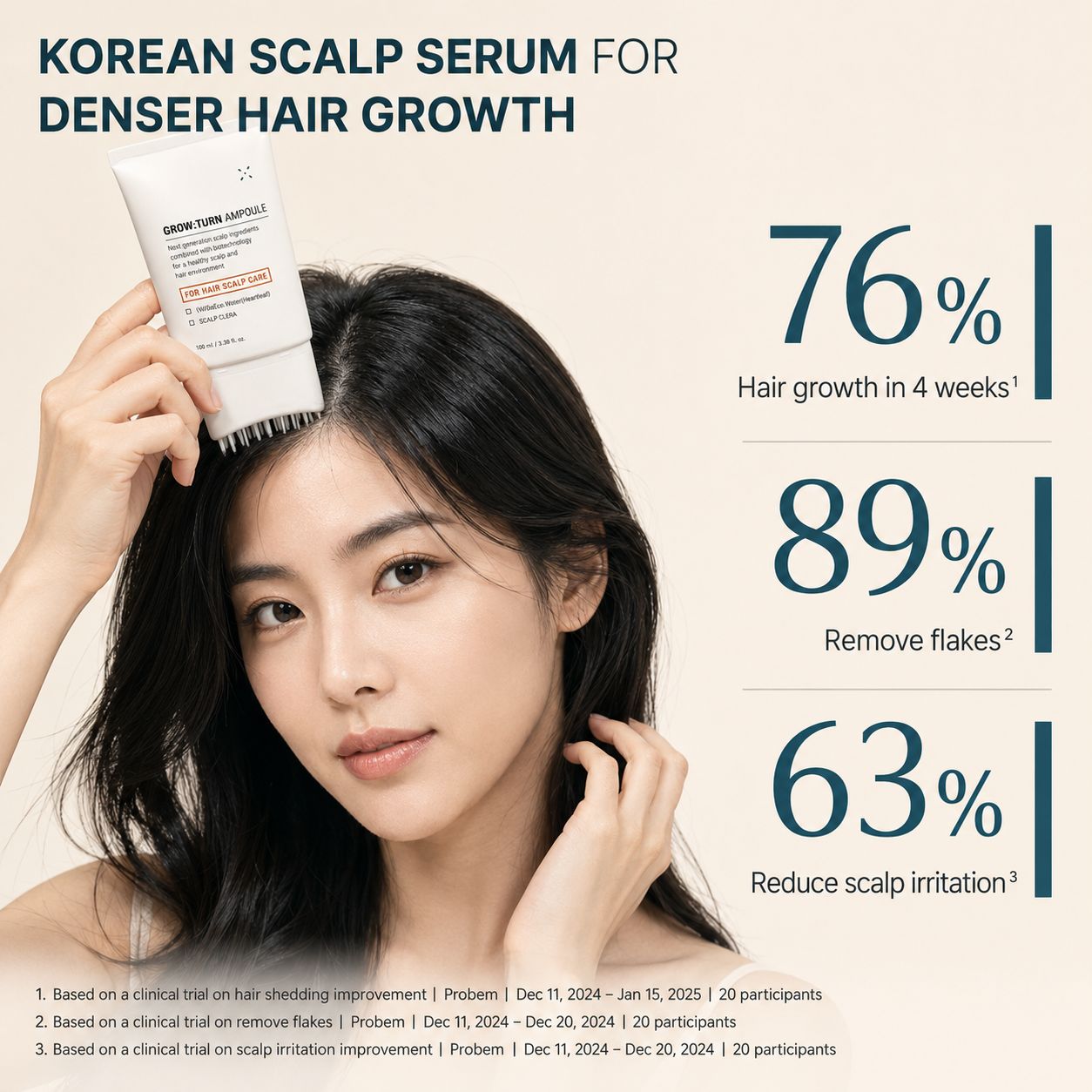 Grovia - Korean hair growth serum